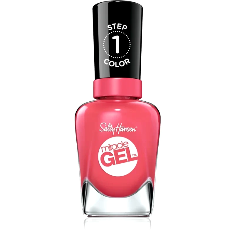 Sally Hansen Sally Hansen Miracle Gel™ τζελ βερνίκι νυχιών χωρίς τη χρήση των UV/LED λαμπτήρων απόχρωση 244 Mauve-olous 14,7 ml