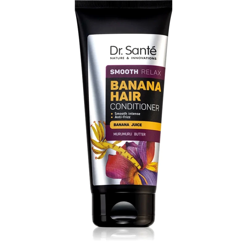 Dr. Santé Dr. Santé Banana λειαντικό και θρεπτικό κοντίσιονερ για την αντιμετώπιση του κρεπαρίσματος μαλλιών 200 ml