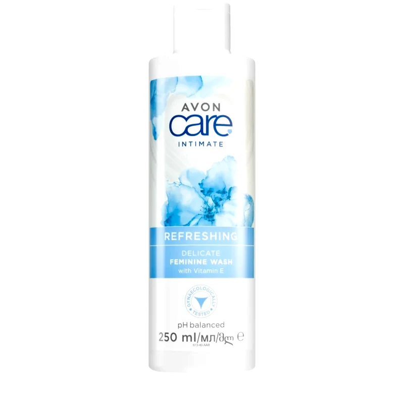 Avon Avon Care Intimate Refreshing φρέσκο τζελ για προσωπική υγιεινή με βιταμίνη E 250 ml