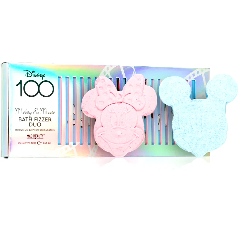 Mad Beauty Mad Beauty Disney 100 Mickey & Minnie βόμβα μπάνιου στη μπανιέρα 2x100 γρ