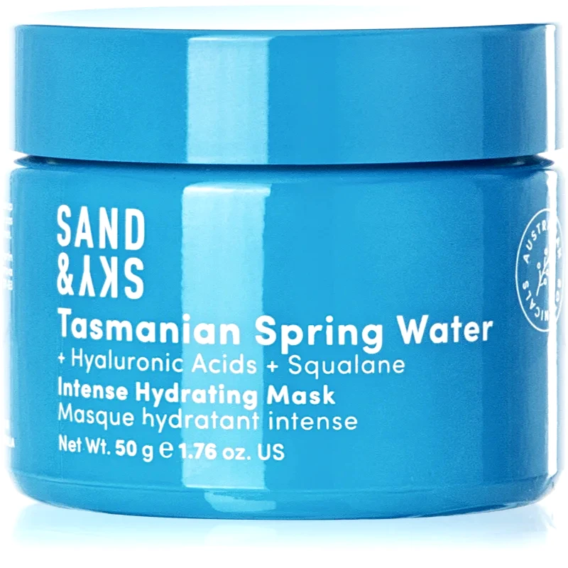 Sand & Sky Sand & Sky Tasmanian Spring Water Intense Hydrating Mask εντατικά ενυδατική μάσκα 50 γρ