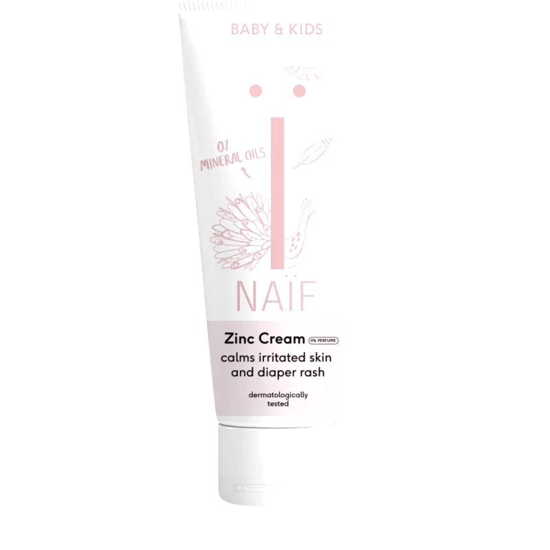 Naif Naif Baby & Kids Zinc Cream κρέμα κατά το εξάνθημα για παιδιά από τη γέννηση χωρίς άρωμα 75 ml