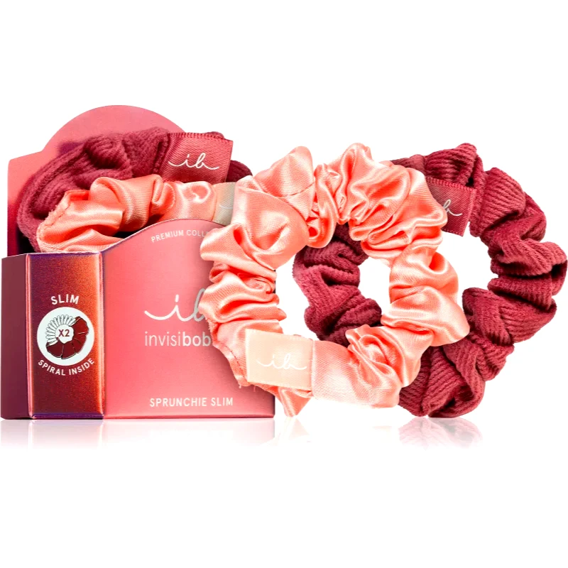 invisibobble invisibobble Sprunchie Slim You Make Me Blush λαστιχάκια για τα μαλλιά 2 τμχ