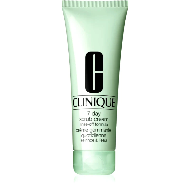 Clinique Clinique 7 Day Scrub Cream Rinse-Off Formula καθαριστική απολέπιση για καθημερινή χρήση 100 ml