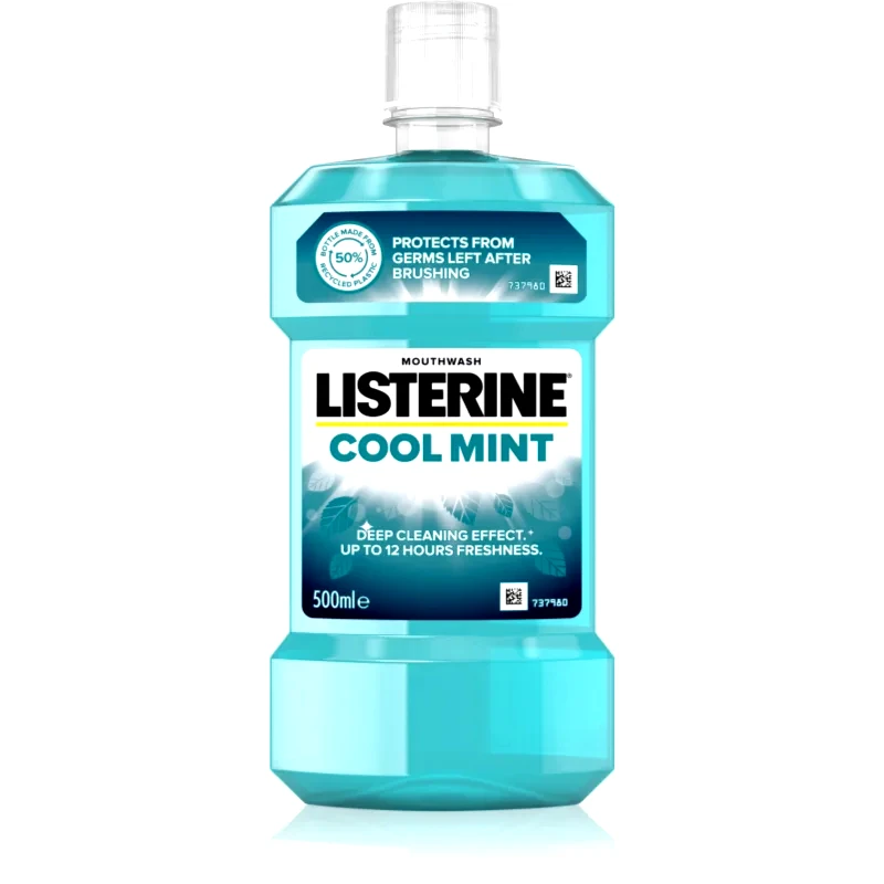Listerine Listerine Cool Mint στοματικό διάλυμα για φρέσκια αναπνοή 500 ml