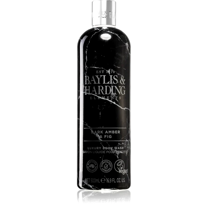 Baylis & Harding Baylis & Harding Elements Dark Amber & Fig πολυτελές τζελ ντους 500 ml