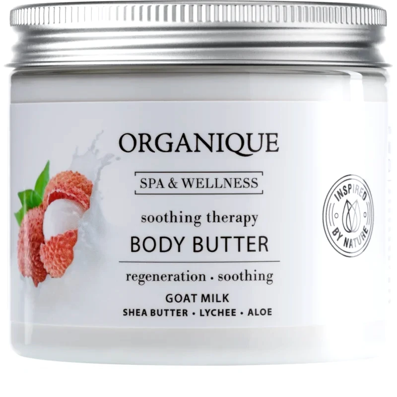 Organique Organique Soothing Therapy θρεπτικό βούτηρο για το σώμα με γάλα κατσίκας 200 ml