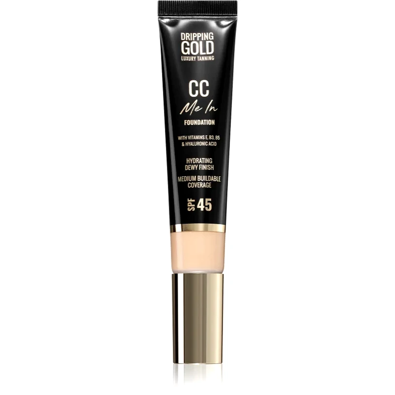 Dripping Gold Dripping Gold CC Me In ελαφρύ μεικ απ SPF 45 απόχρωση 02 Fair 32 ml