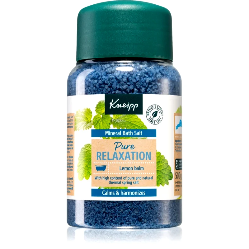 Kneipp Kneipp Pure Relaxation αλάτι λουτρού Lemon Balm 500 γρ