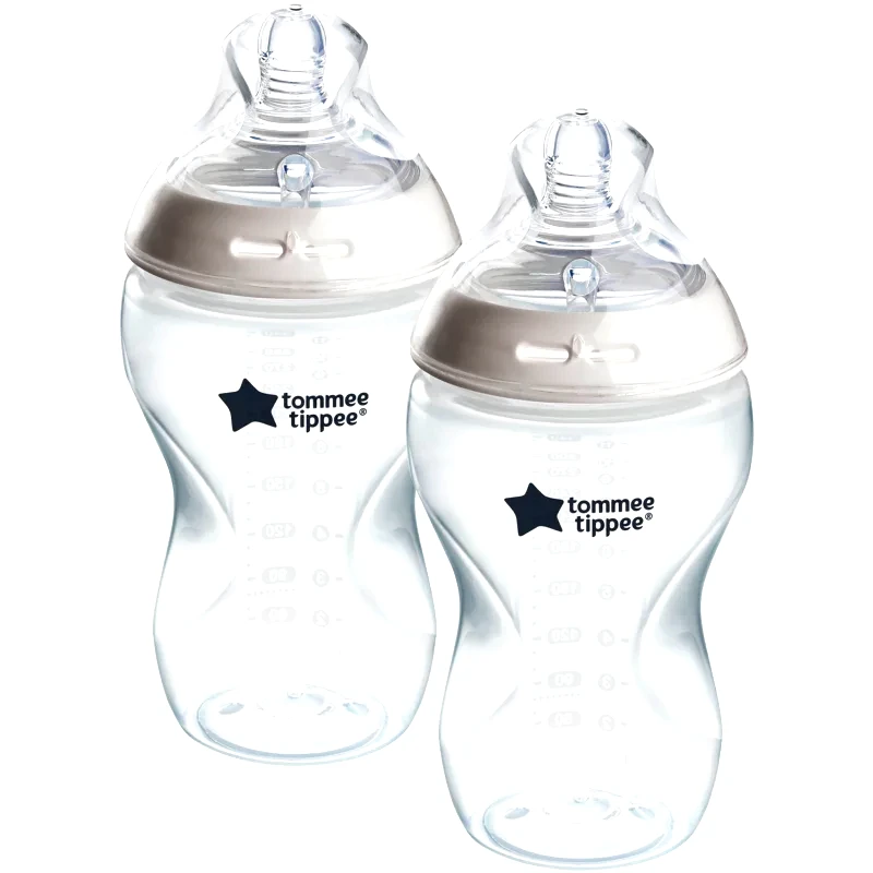 Tommee Tippee Tommee Tippee Natural Start Anti-Colic αυτοαποστειρούμενο μπιμπερό Medium Flow 3 m+ 2x340 ml