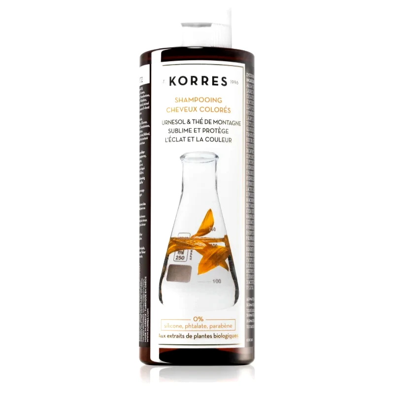 Korres Korres Sunflower and Mountain Tea σαμπουάν για βαμμένα μαλλιά 250 ml