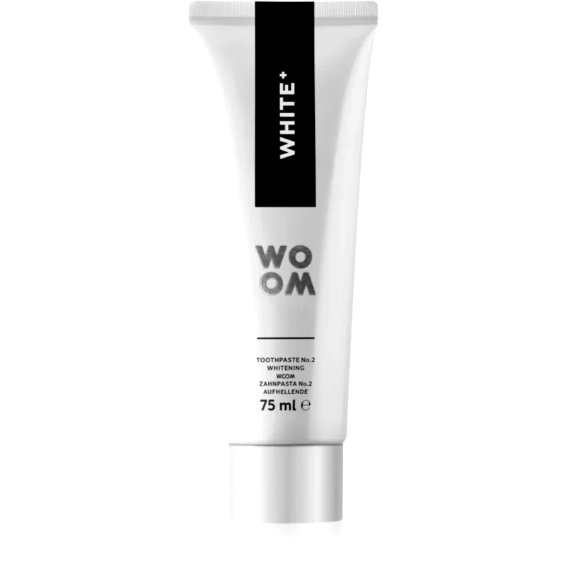 WOOM WOOM White+ Toothpaste λευκαντική οδοντόκρεμα 75 ml