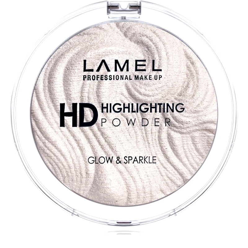 LAMEL LAMEL Insta Glow and Sparkle συμπαγής πούδρα λάμψης απόχρωση 401 12 γρ