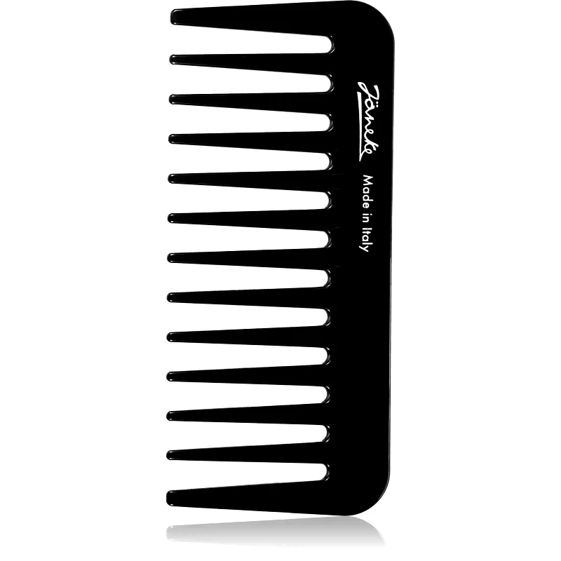 Janeke Janeke Black Line Small Supercomb χτένα για τα μαλλιά για την εφαρμογή προϊόντων τζελ 11 × 5 cm 1 τμχ