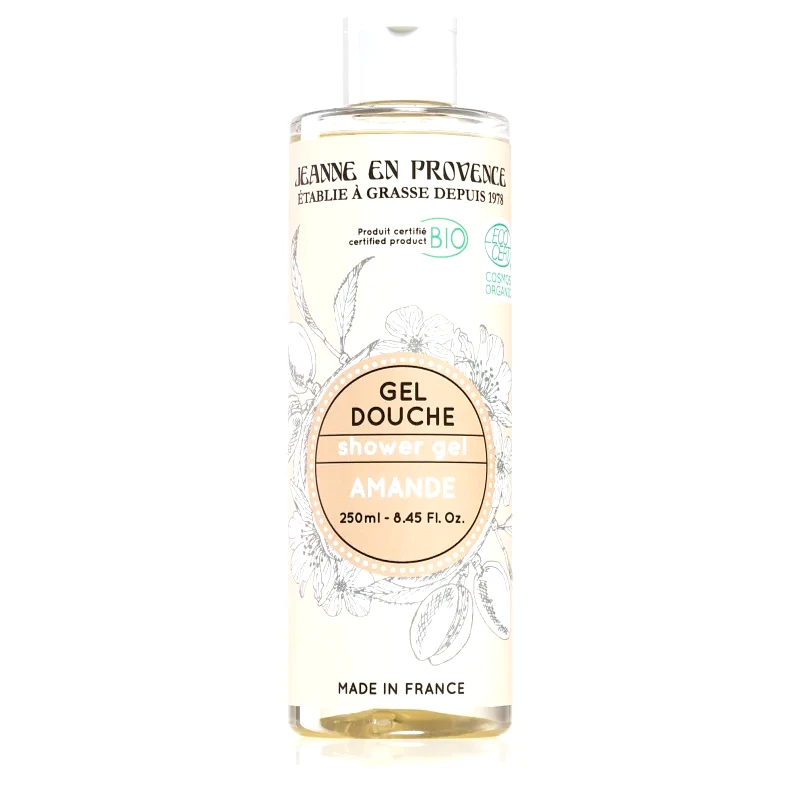 Jeanne en Provence Jeanne en Provence BIO Almond θρεπτικό τζελ για ντους σε ποιότητα BIO για γυναίκες 250 ml