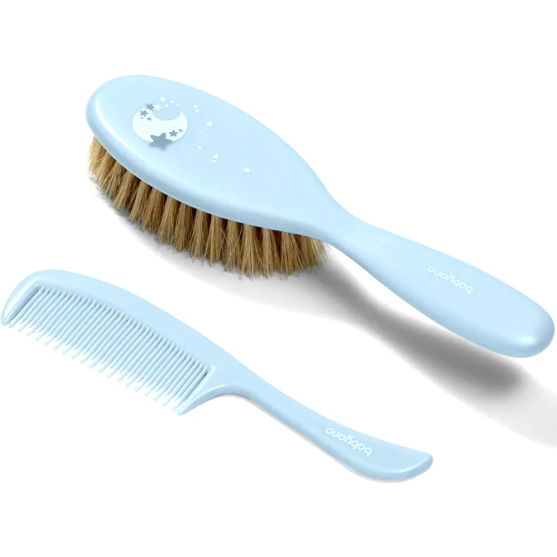 BabyOno BabyOno Take Care Hairbrush and Comb III Σετ για παιδιά από τη γέννηση Blue