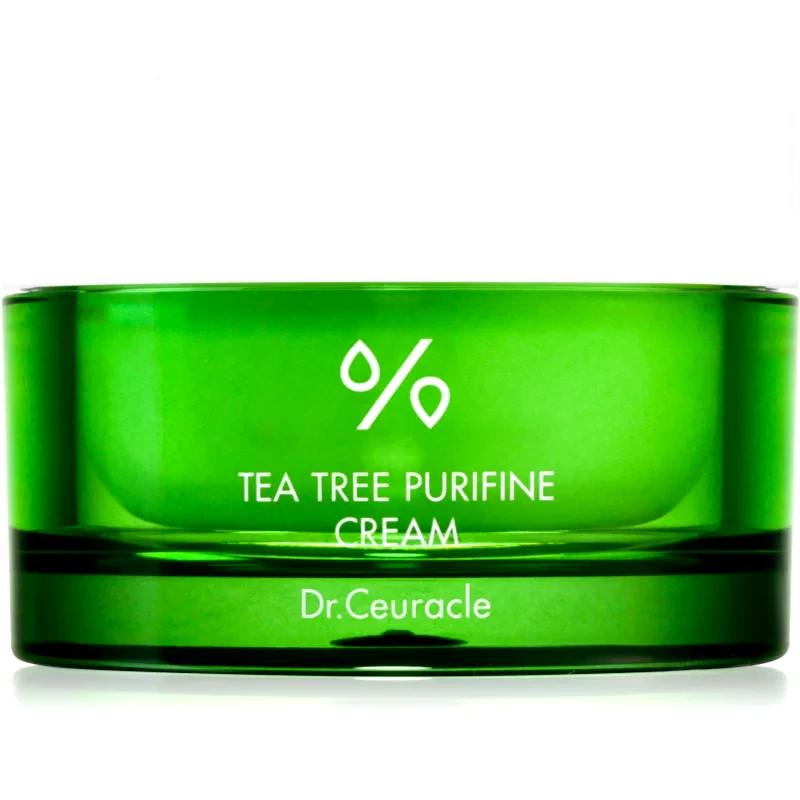 Dr.Ceuracle Dr.Ceuracle Tea Tree Purifine 80 καταπραϋντική κρέμα προσώπου με εκχύλισμα τσαγιού 50 γρ