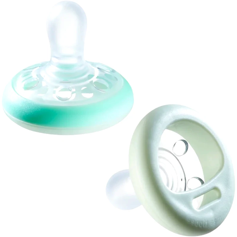 Tommee Tippee Tommee Tippee Breast-like 0-6 m πιπίλα Green 2 τμχ