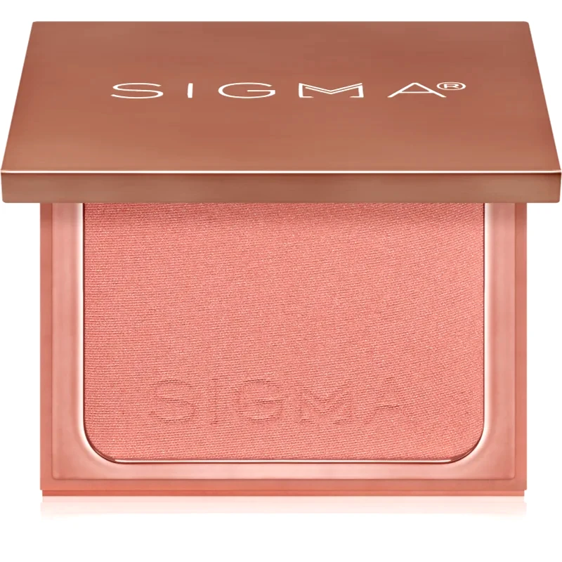Sigma Beauty Sigma Beauty Blush μακράς διαρκείας ρουζ με καθρέπτη απόχρωση Sunset Kiss 7,8 γρ