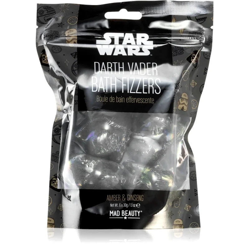 Mad Beauty Mad Beauty Star Wars Darth Vader βόμβα μπάνιου 6x30 γρ