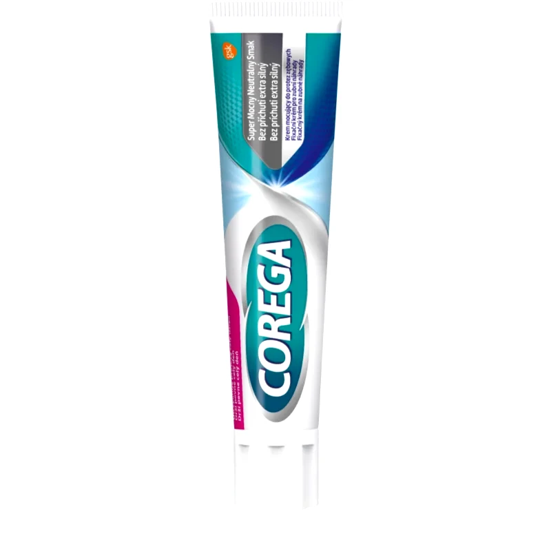 Corega Corega Extra Strong No Flavour κρέμα σταθεροποίησης για οδοντικές προσθέσεις 70 γρ