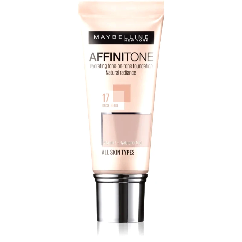 MAYBELLINE NEW YORK MAYBELLINE NEW YORK Affinitone ενυδατικό μεικ απ απόχρωση 17 Rose Beige 30 ml