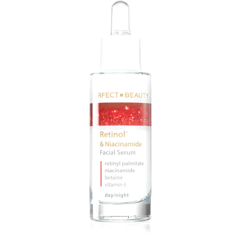 Farmona Farmona Perfect Beauty Retinol & Niacinamide ορός προσώπου για μείωση των σημαδιών της γήρανσης για ξηρή επιδερμίδα 30 ml
