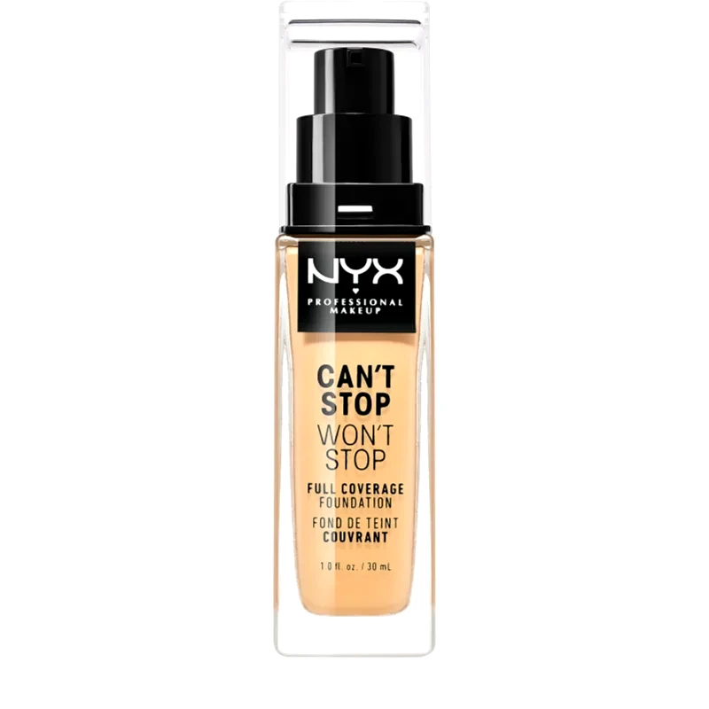 NYX Professional Makeup NYX Professional Makeup Can't Stop Won't Stop Full Coverage Foundation Βάση πλήρους κάλυψης απόχρωση 09 Medium Olive 30 ml