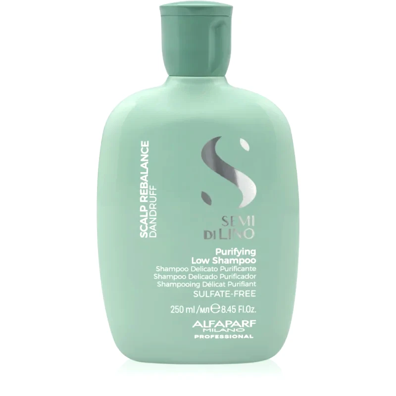 Alfaparf Milano Alfaparf Milano Semi Di Lino Scalp Rebalance απαλό καθαριστικό σαμπουάν κατά της πιτυρίδας 250 ml