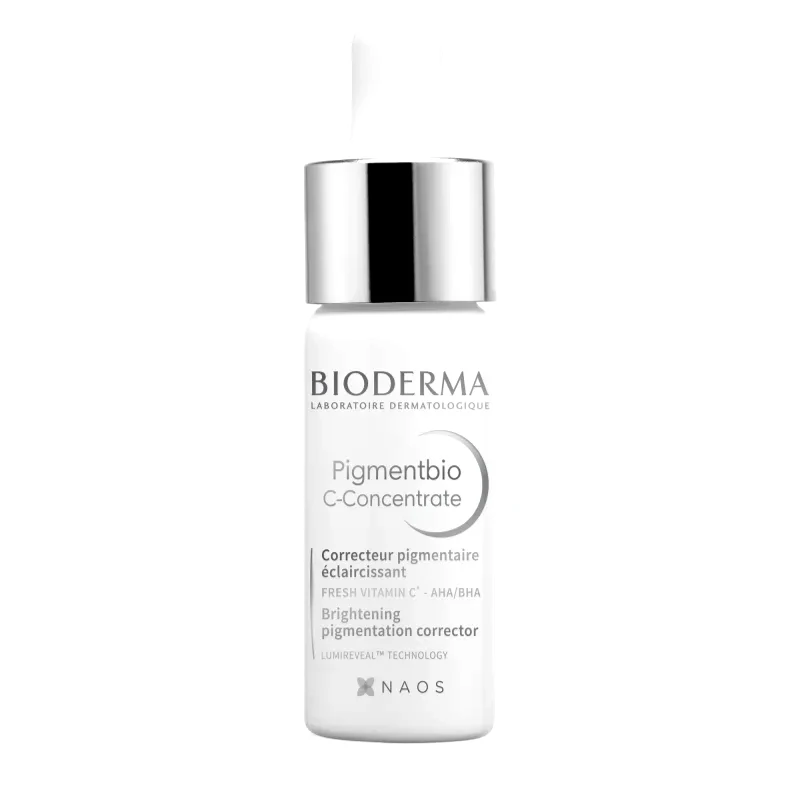Bioderma Bioderma Pigmentbio C-Concentrate ξανοιχτικός διορθωτικός ορός κατά των χρωστικών κηλίδων 15 ml