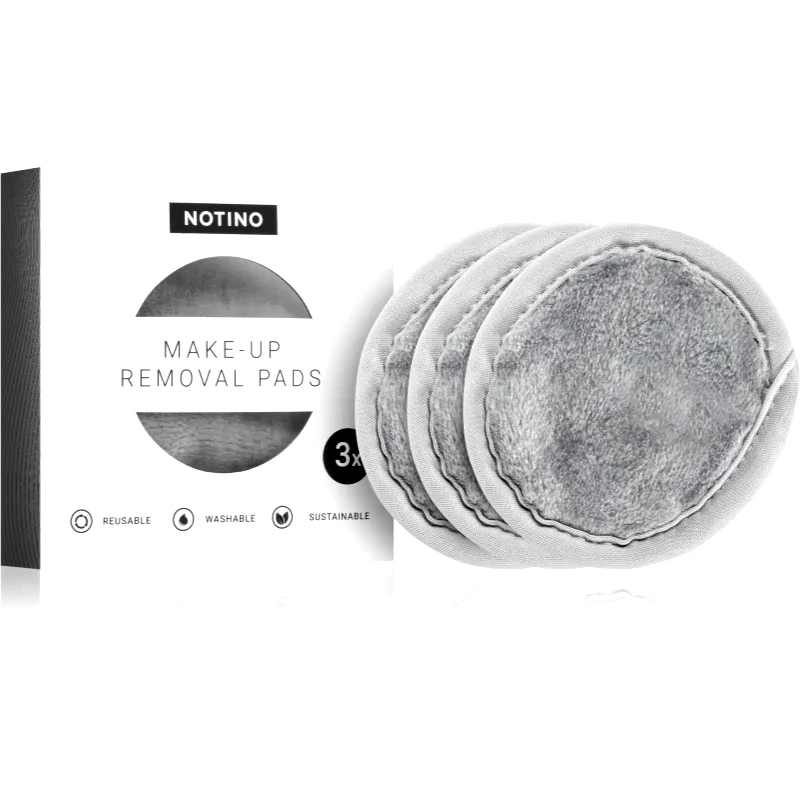 Notino Notino Spa Collection Make-up removal pads δίσκοι ντεμακιγιάζ απόχρωση Grey 3 τμχ