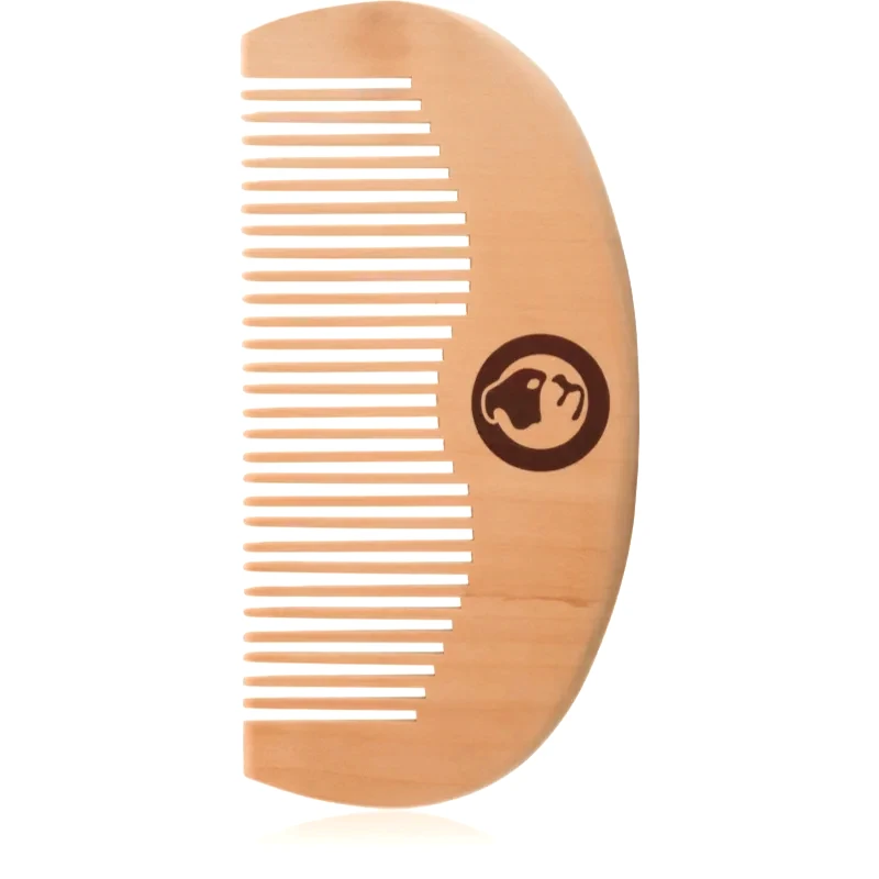Bulldog Bulldog Original Beard Comb ξύλινη χτένα για τα γένια Peach Wood 10,4 cm 1 τμχ