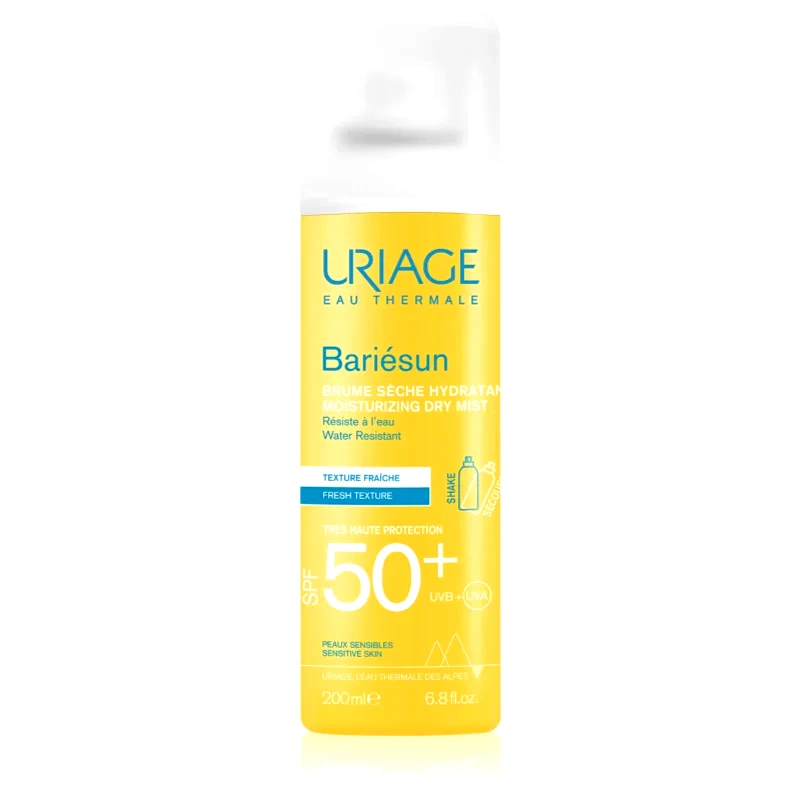 Uriage Uriage Bariésun Dry Mist SPF 50+ αντηλιακή ομίχλη σε σπρέι SPF 50+ 200 ml
