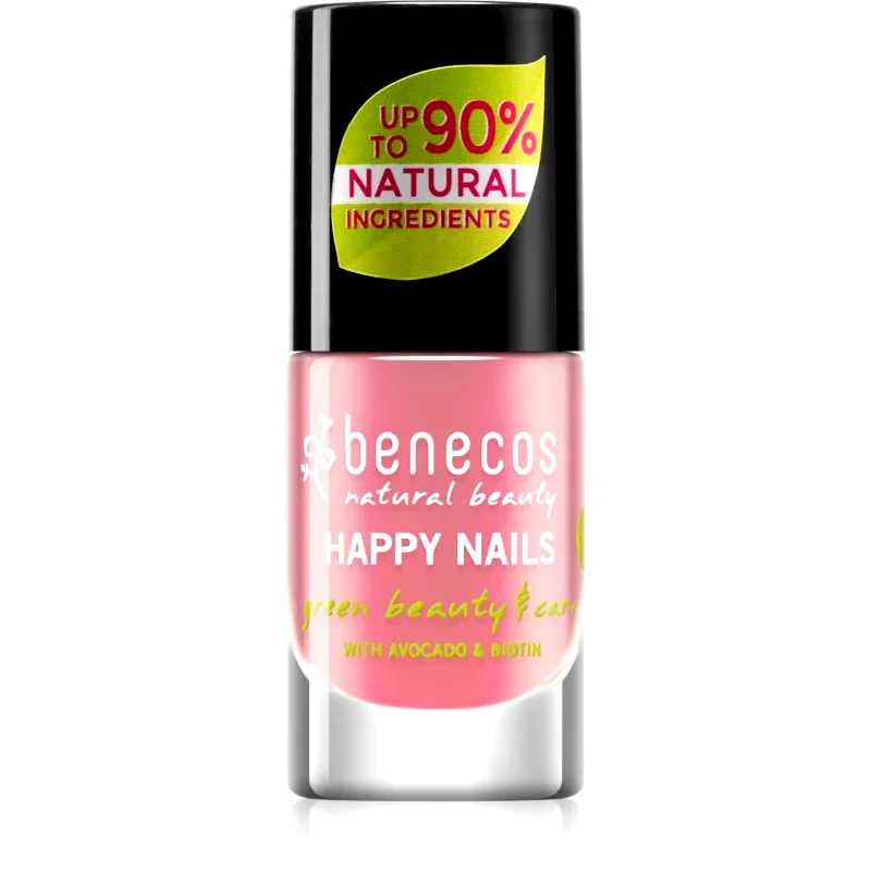 Benecos Benecos Happy Nails περιποιητικό βερνίκι νυχιών απόχρωση Bubble Gum 5 ml