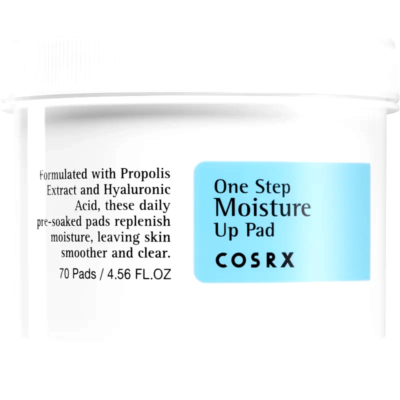 Cosrx Cosrx One Step Moisture απολεπιστικά ταμπόν προσώπου με ενυδατικό αποτέλεσμα 70 τμχ