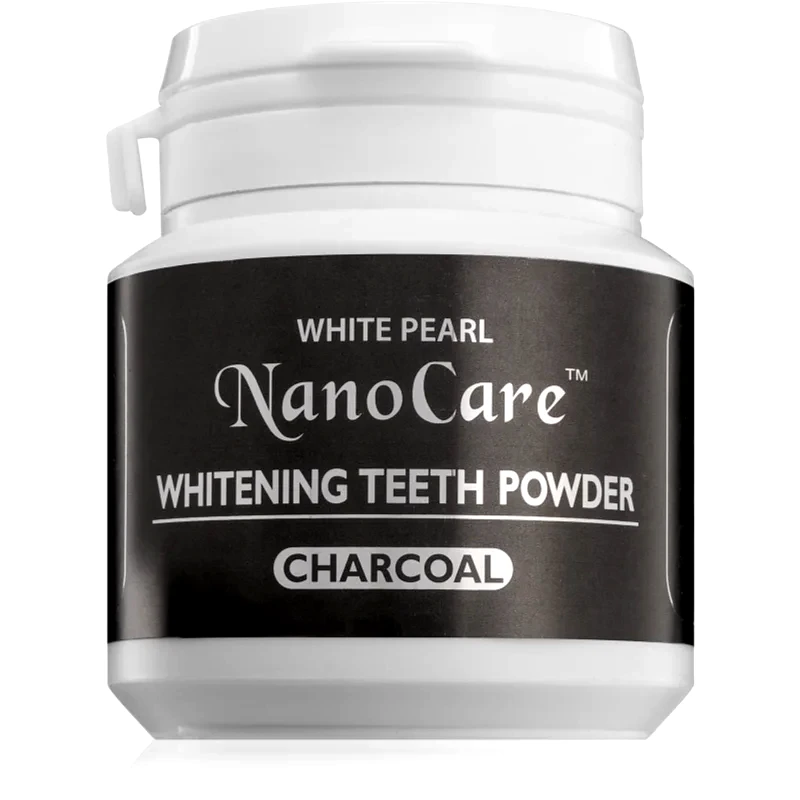 White Pearl White Pearl NanoCare λευκαντική οδοντική πούδρα με ενεργό άνθρακα 30 γρ