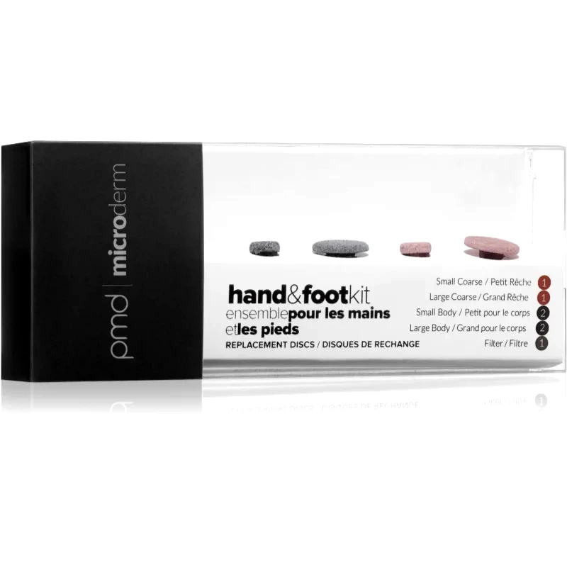 PMD Beauty PMD Beauty Replacement Discs Hand & Foot Kit Ανταλλακτικοί δίσκοι για συσκευή καθαρισμού επιδερμίδας 7 τμχ