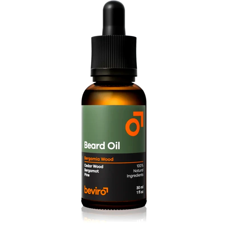 Beviro Beviro Bergamia Wood λάδι για τα γένια με άρωμα ξύλου 30 ml