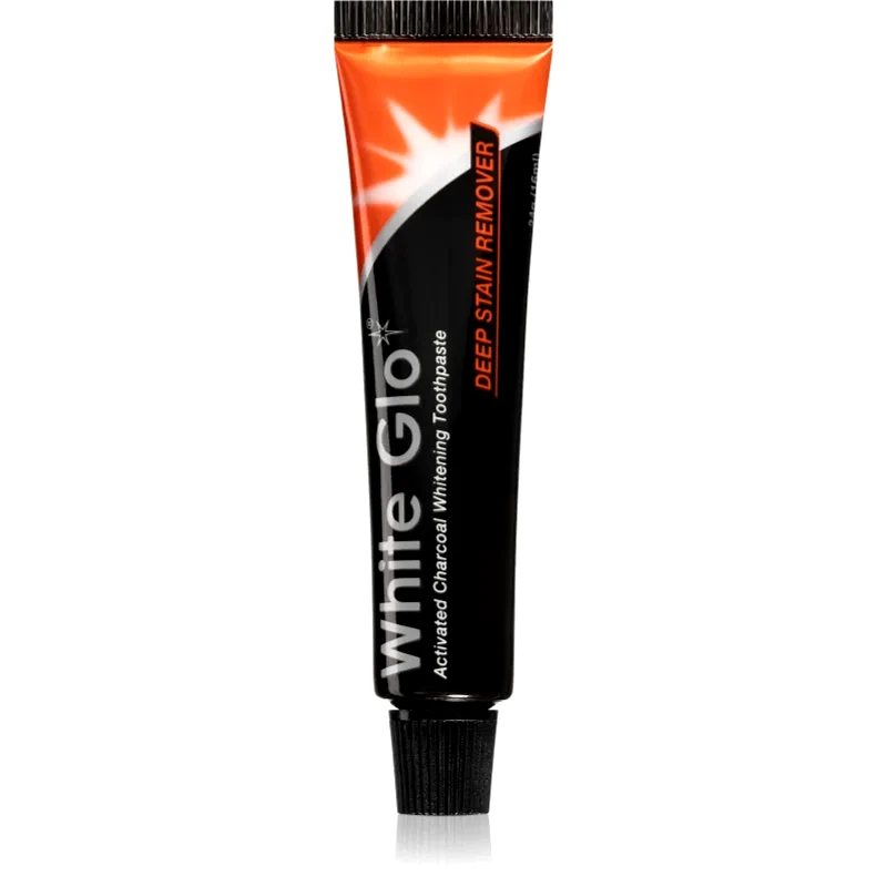 White Glo White Glo Charcoal λευκαντική οδοντόκρεμα με ενεργό άνθρακα για ταξίδια 24 γρ