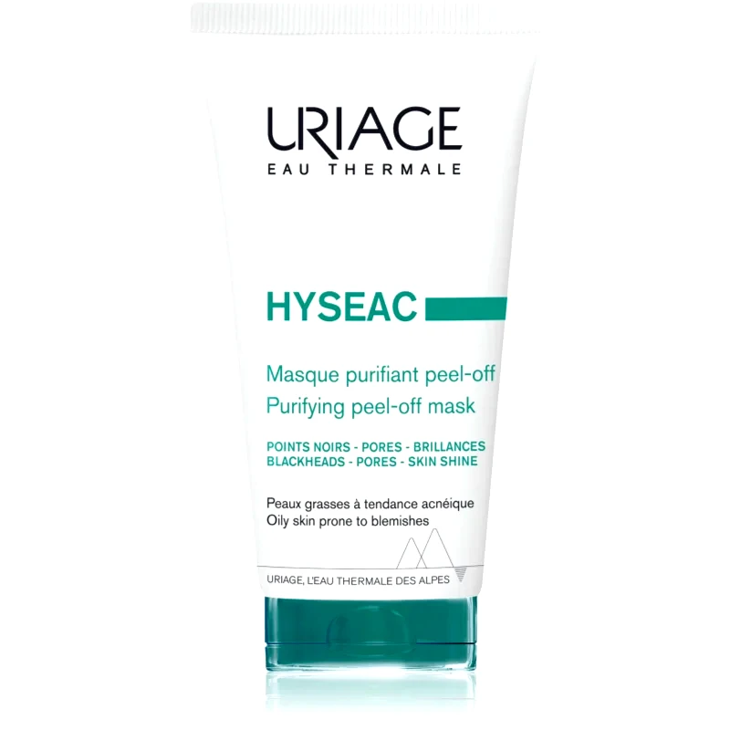 Uriage Uriage Hyséac Purifying Peel-Off Mask καθαριστική μάσκα που ξεφλουδίζει για προβληματική επιδερμίδα 50 ml