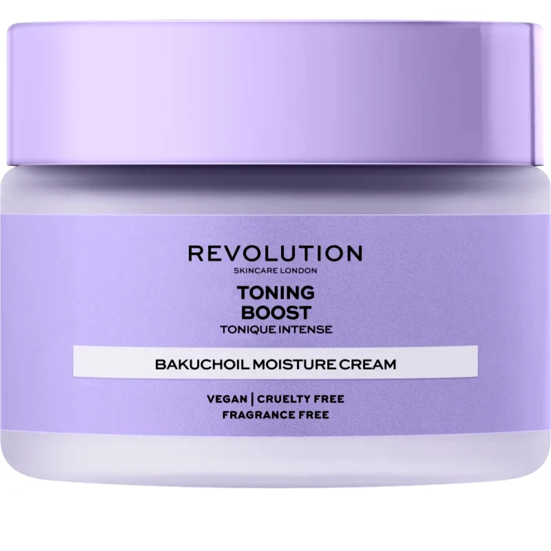 Revolution Skincare Revolution Skincare Boost Toning Bakuchiol καταπραϋντική και ενυδατική κρέμα 50 ml