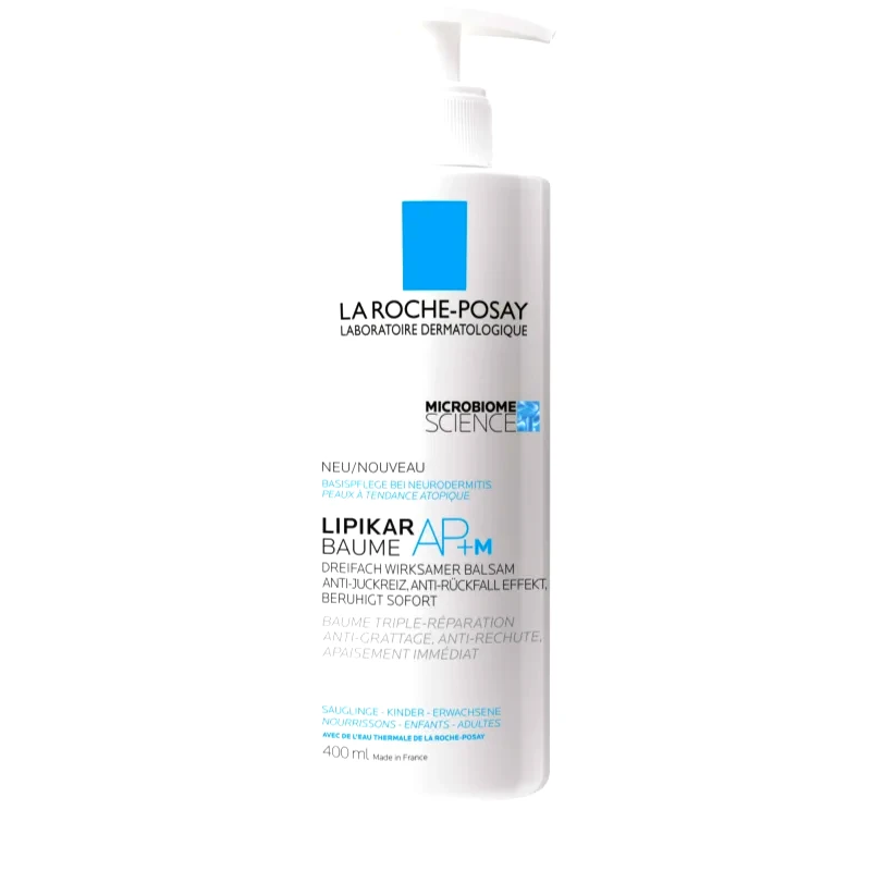 La Roche-Posay La Roche-Posay Lipikar Baume AP+M βάλσαμο αναπλήρωσης λιπιδίων ενάντια στους ερεθισμούς και και τον κνησμό του δέρματος 400 μλ