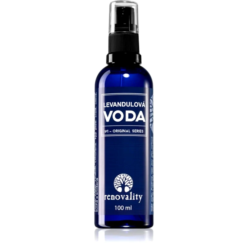 Renovality Renovality Original Series Lavender Water νερό προσώπου για όλους τους τύπους επιδερμίδας ακόμα και ευαίσθητης 100 ml