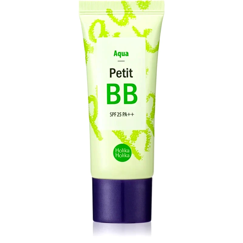Holika Holika Holika Holika Petit BB Aqua ΒΒ κρέμα με χρώμα για ευαίσθητη και δυσανεκτική επιδερμίδα SPF 25 30 ml