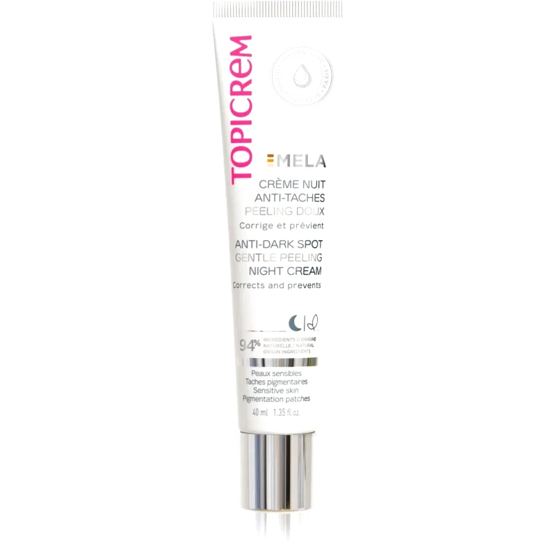 Topicrem Topicrem MELA Corrective Night Cream Διορθωτική κρέμα νύχτας για την αντιμετώπιση των καφέ κηλίδων 40 ml