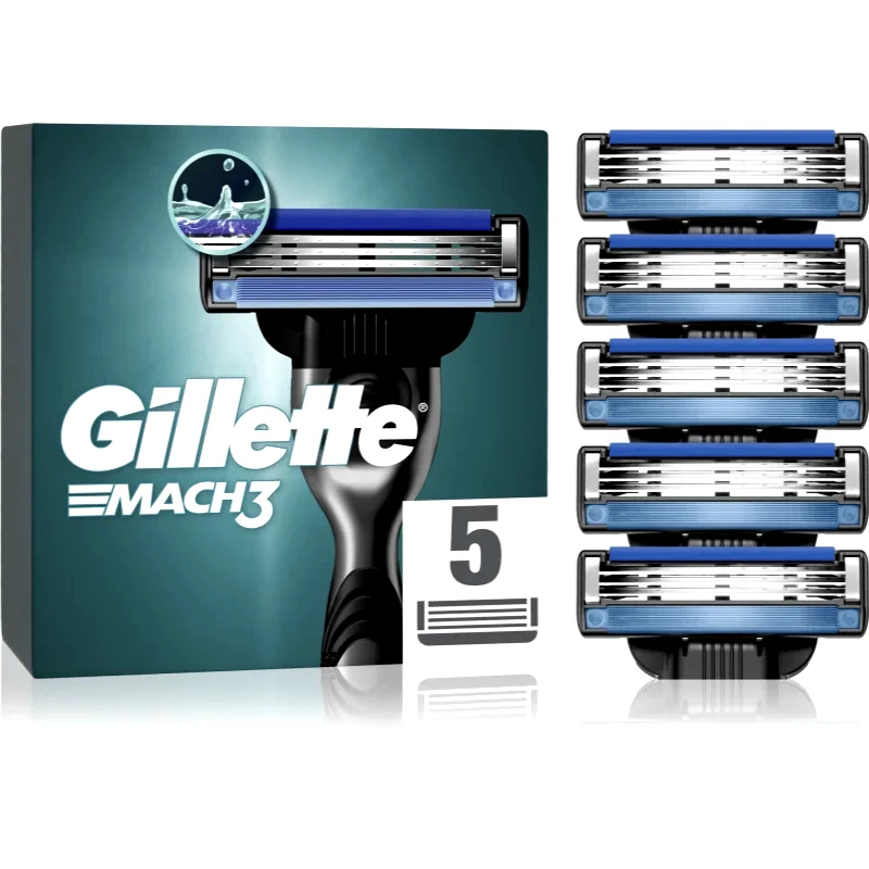 Gillette Gillette Mach3 ανταλλακτικές λεπίδες 5 τμχ