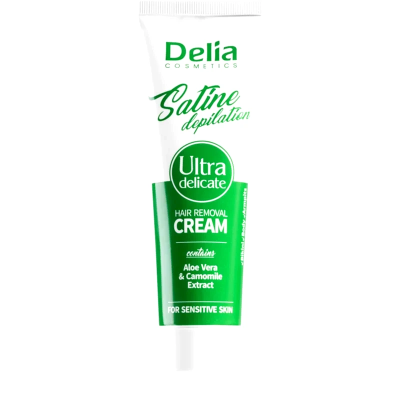 Delia Cosmetics Delia Cosmetics Satine Depilation Ultra-Delicate αποτριχωτική κρέμα για ευαίσθητο δέρμα