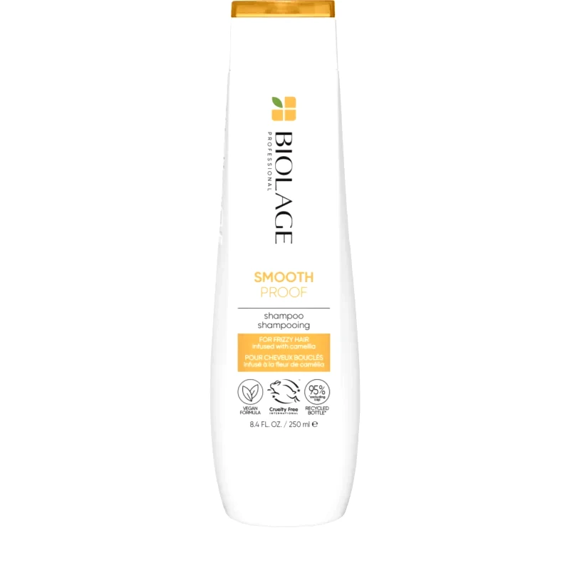Biolage Biolage Essentials SmoothProof λειαντικό σαμπουάν για ατίθασα και κρεπαρισμένα μαλλιά 250 ml