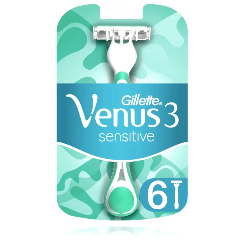 Gillette Gillette Venus 3 Sensitive μιας χρήσεως ξυραφάκια 6 τμχ
