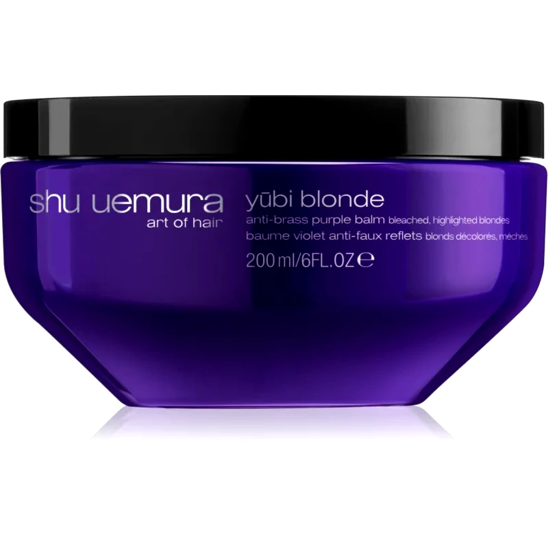 Shu Uemura Shu Uemura Yūbi Blonde μάσκα εξουδετέρωση κίτρινων αποχρώσεων 200 ml